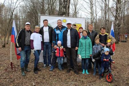 21 апреля члены общественной палаты Коломенского городского округа вышли на субботник.