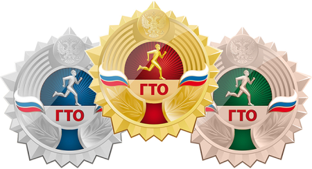 Вручение знаков ГТО