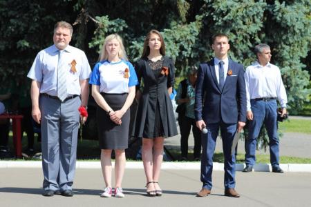 Общественники приняли участие в митинге, посвященном Дню памяти и скорби