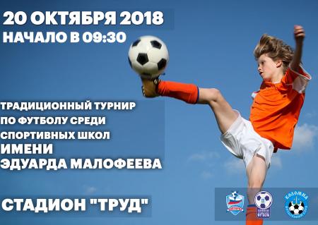 Традиционный турнир по футболу имени Эдуарда Малофеева