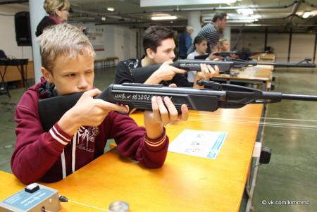 В Коломне выбрали самых метких юнармейцев