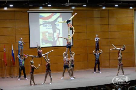 В Коломне презентовали клуб спортивной акробатики