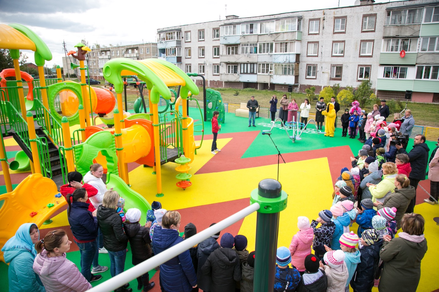 Губернаторские детские площадки в Подмосковье
