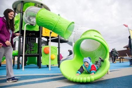 В Коломне откроют новую губернаторскую детскую площадку