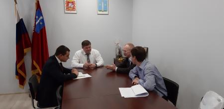 Глава Коломенского городского округа провёл очередной личный приём предпринимателей