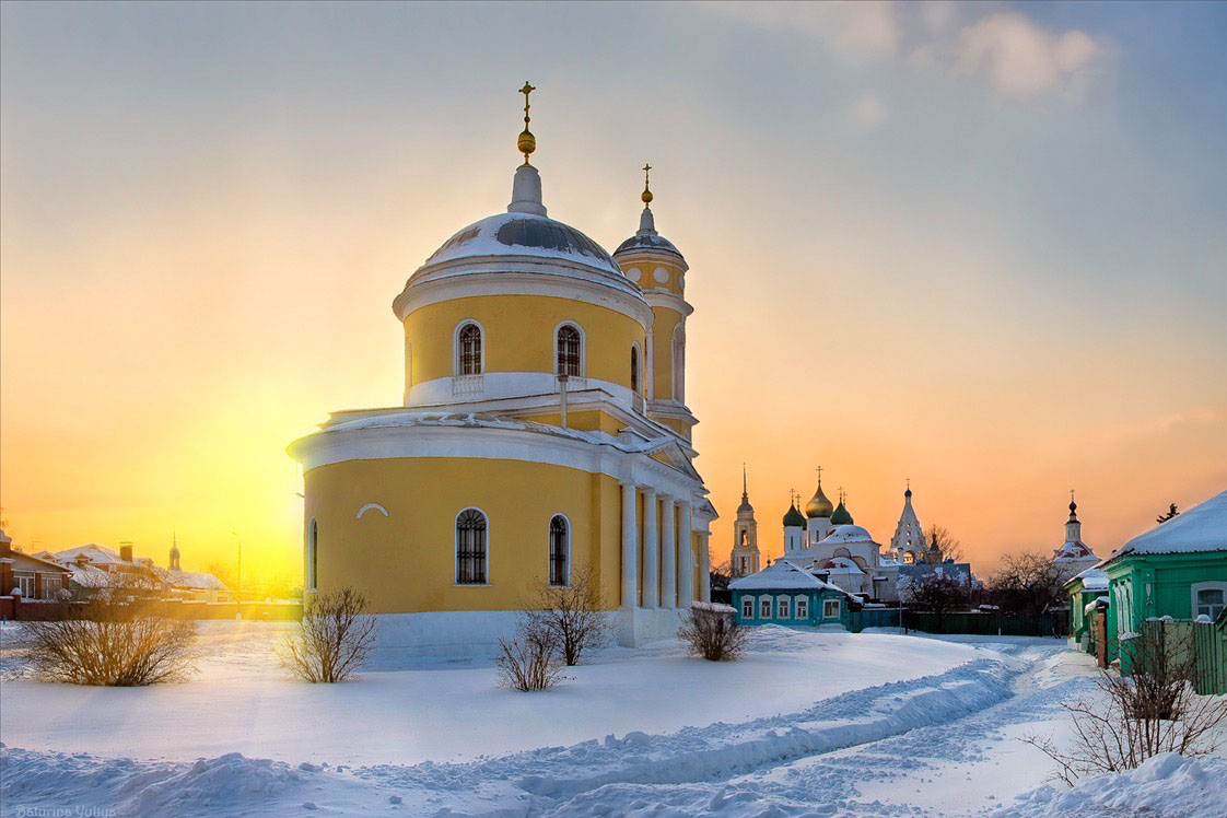 Крестовоздвиженский храм Коломна