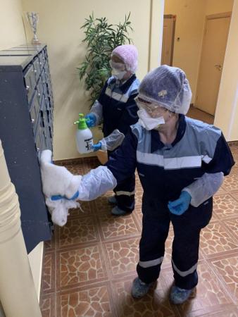 Департамент городского хозяйства предпринял меры для профилактики коронавируса