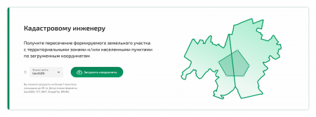 В Подмосковье заработал онлайн сервис «Кадастровому инженеру», позволяющий получить информацию об ограничениях формируемых земельных участков