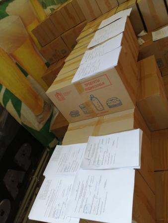 Нуждающиеся коломенские семьи получают продуктовые наборы