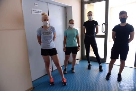 В конькобежном центре «Коломна» проходят тренировки сборной Подмосковья