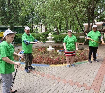 Коломенские партийцы провели зарядку