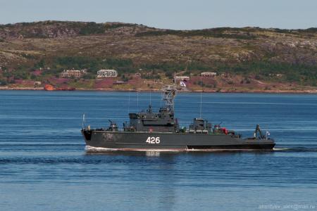 Базовый тральщик «Коломна» станет участником парада кораблей