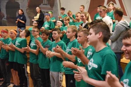 Коломенские школьники вернулись из «Лагеря настоящих героев»