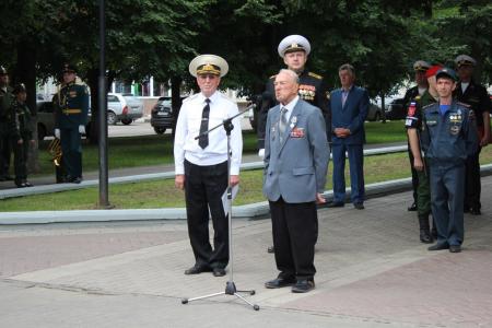 Напутствие молодым морякам дал ветеран Великой Отечественной войны