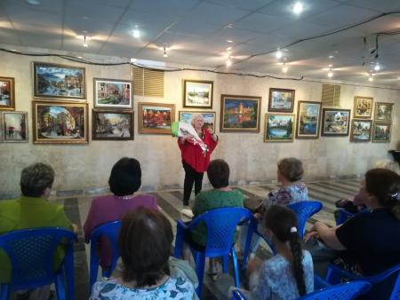 В Коломне открыли выставку картин «Твори сердцем и душой»