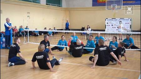 В Воскресенске прошёл областной Фестиваль спорта инвалидов по волейболу сидя