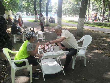 Для юных коломенцев организовали сеанс игры в шахматы