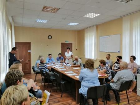 Представители администрации встретились с жителями Непецинского направления
