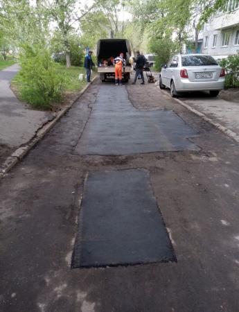 В Коломенском городском округе продолжаются масштабные работы по устранению ям во дворах