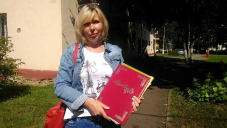 Начальника РЭУ "Парковый" поздравили с 20-летним юбилеем работы в Департаменте городского хозяйства