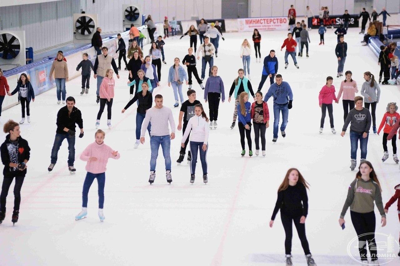 В конькобежном центре «Коломна» открывается сезон массовых катаний