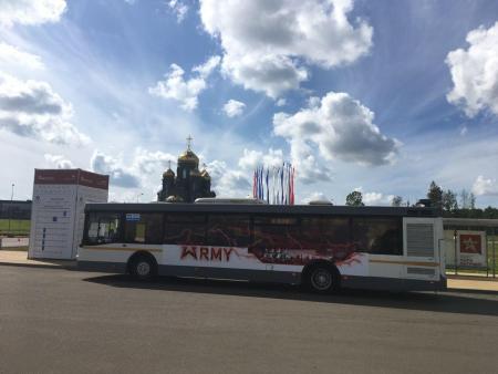 Более 120 тыс. гостей и участников Международного военно-технического форума «Армия-2020» воспользовались автобусами Мострансавто
