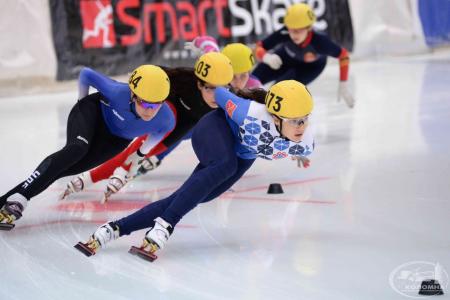 В Коломне провели Всероссийские соревнования по шорт-треку