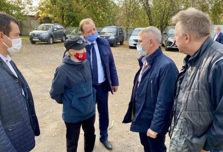 Встреча заместителя главы администрации с общественниками