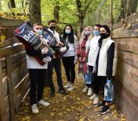 Молодогвардейцы Коломны посетили приют для бездомных животных