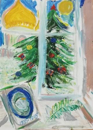 Более 50 школьников Москвы и Подмосковья уже нарисовали свою Елку Победы