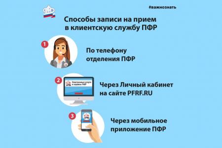 Коломенцы могут записаться на прием в Пенсионный фонд онлайн