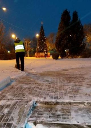 В Коломне на уборке снега задействовано более 300 человек