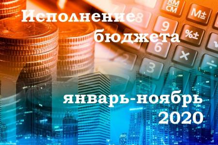 Исполнение бюджета Коломенского городского округа за январь-ноябрь 2020 года