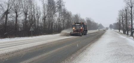 В Коломне ликвидируют последствия снегопада