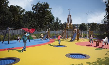 По вопросу благоустройства общественных территорий муниципальных образований Московской области (эскизного проекта обустройства детской игровой площадки в ПКиО &laquo;Парк Мира&raquo;