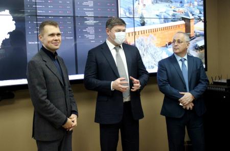 Никита Чаплин проверил работу коломенского Центра управления регионом