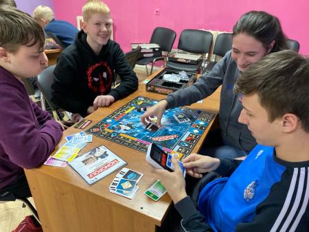 Вечер настольных игр провели в Озёрах