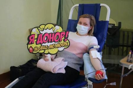 Донорская акция «Ради жизни» вновь прошла в Озёрах