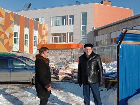 Депутат Московской областной Думы Андрей Голубев продолжает мониторинг реализации национальных проектов в своем избирательном округе