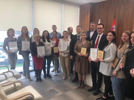 Коломенцев наградили в комитете по туризму Московской области