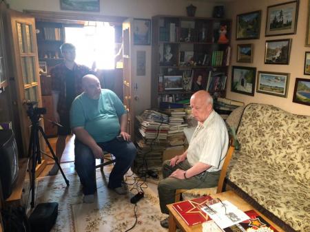 Съёмки документального фильма о нашем легендарном земляке прошли в Коломне