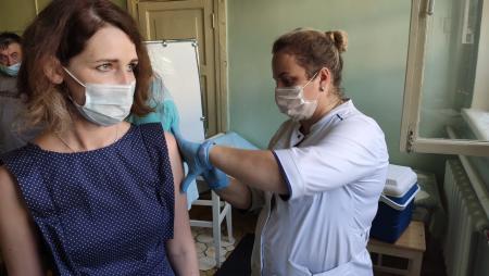 На Коломзаводе продолжается вакцинация против COVID-19