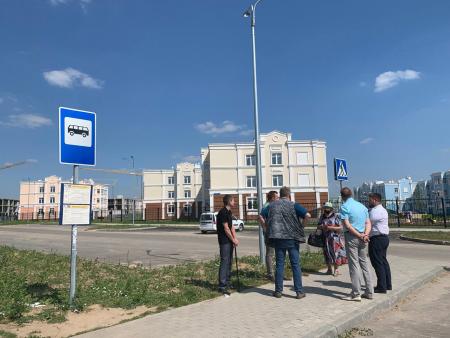 Благоустройство ЖК "Подлипки город" проверили члены ОП