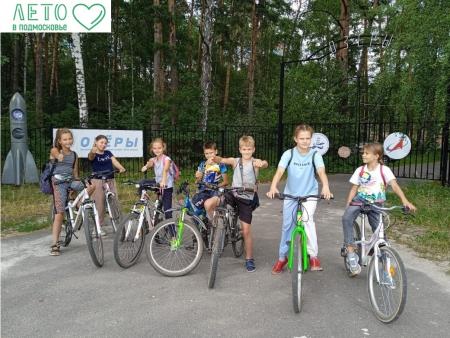 Экологический велоквест прошел в Озёрах