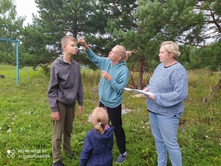 В Озёрах прошел экологический час «Лечебные травы»