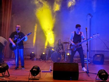 Рок-концерт прошел в Озёрах