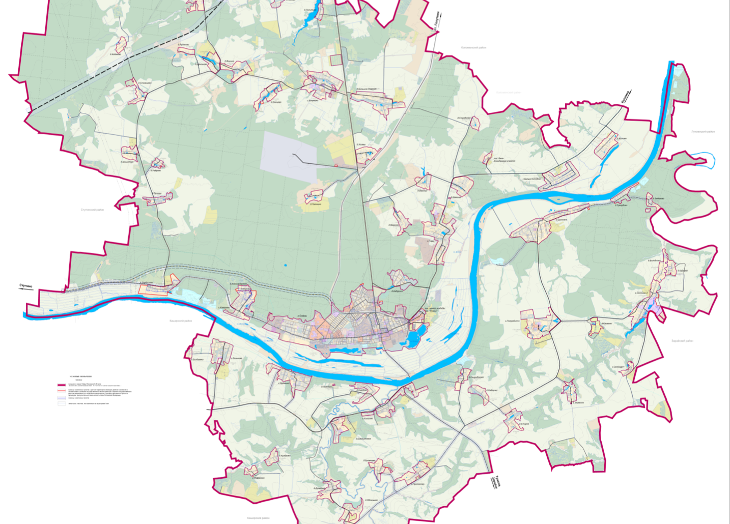 Карта г озеры. Генеральный план городского округа Коломна. Генеральный план г Озеры Московской области. Генплан Озеры Московская область. Генплан Коломны новый.