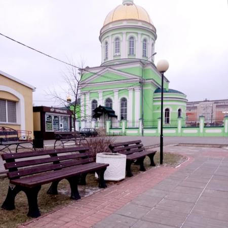 Экоскамейки установили на озёрском Арбате