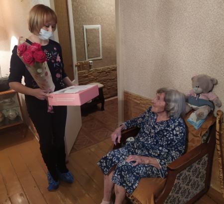 Коломенская долгожительница отметила столетний юбилей