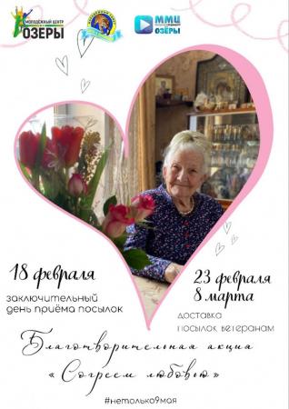 Подари тепло озёрским ветеранам Великой Отечественной войны